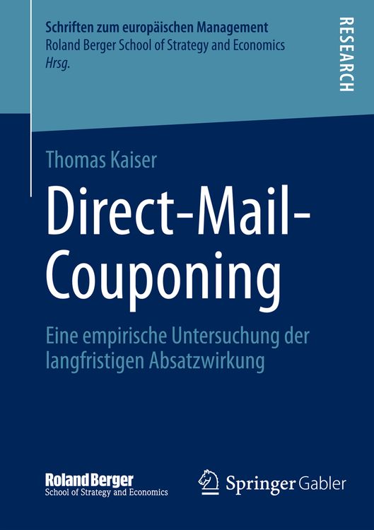 Bild vom Artikel Direct-Mail-Couponing vom Autor Thomas Kaiser