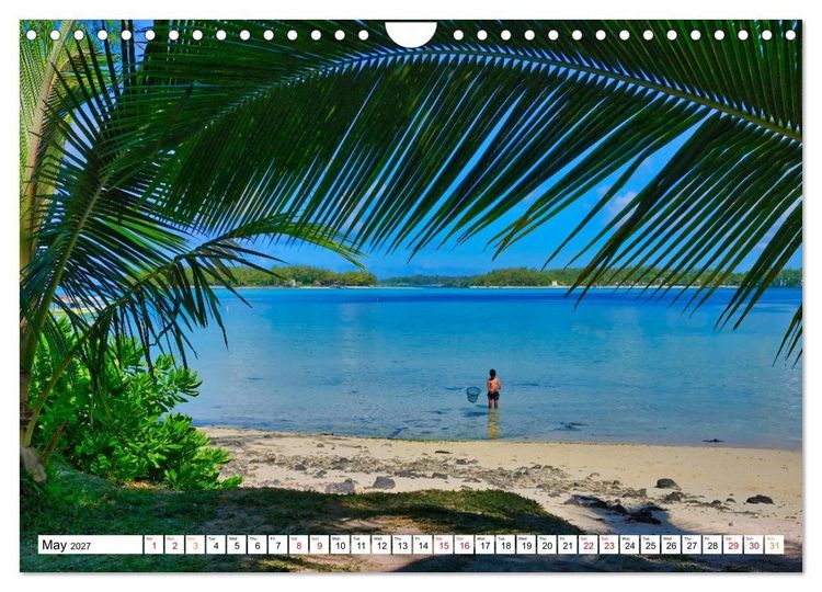 Produktbild: Mauritius - Holiday island in the Indian Ocean (Wall Calendar 2027 DIN A4 landscape), CALVENDO 12 Month Wall Calendar
