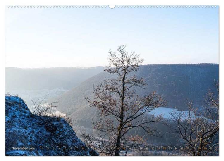 Produktbild: Wanderparadies Schw&auml;bische Alb (hochwertiger Premium Wandkalender 2026 DIN A2 quer), Kunstdruck in Hochglanz