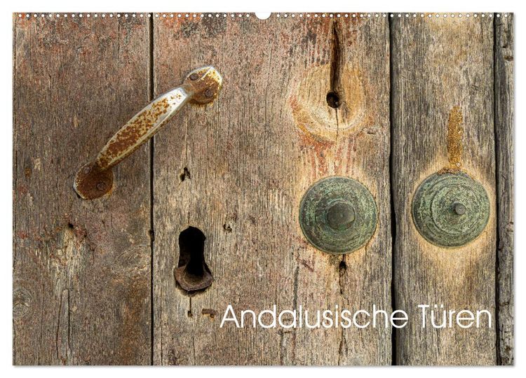 Produktbild: Andalusische T&uuml;ren (Wandkalender 2026 DIN A2 quer), CALVENDO Monatskalender