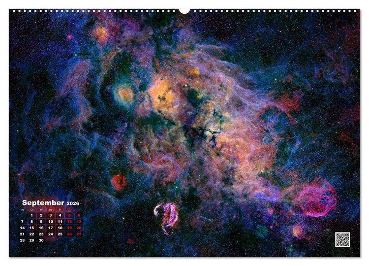 Produktbild: Neue Astrofotos von Stefan Ziegenbalg (hochwertiger Premium Wandkalender 2026 DIN A2 quer), Kunstdruck in Hochglanz
