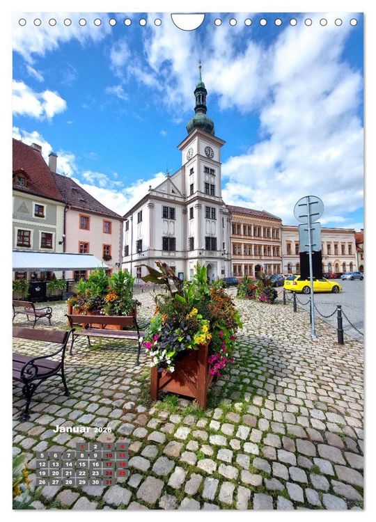 Produktbild: Loket - Idyllisches St&auml;dtchen in Tschechien (Wandkalender 2026 DIN A4 hoch), CALVENDO Monatskalender