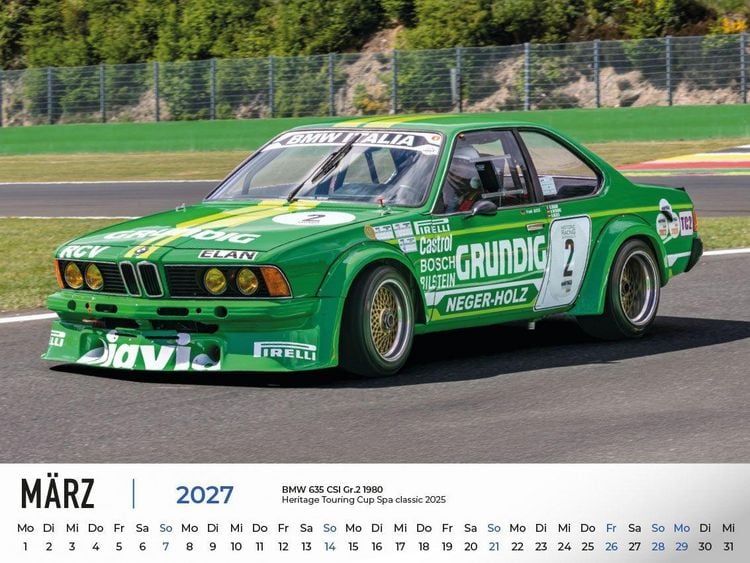 Produktbild: BMW im Rennsport Kalender 2027