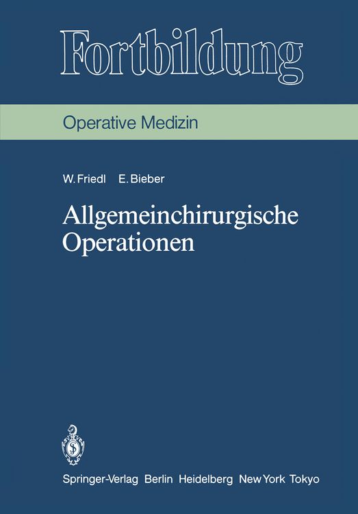Produktbild: Allgemeinchirurgische Operationen