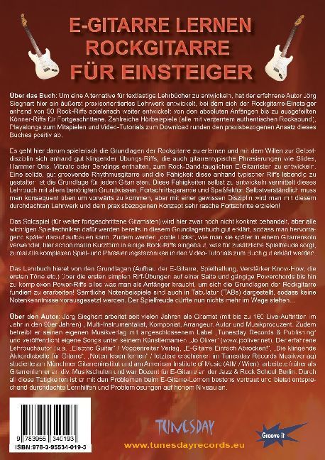 Produktbild: E-Gitarre lernen - Rockgitarre f&uuml;r Einsteiger