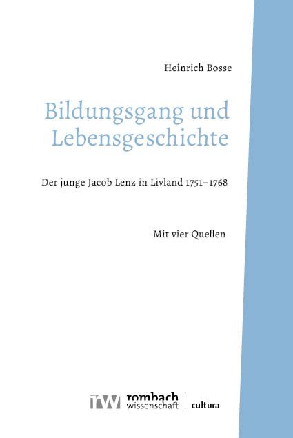 Produktbild: Bildungsgang und Lebensgeschichte