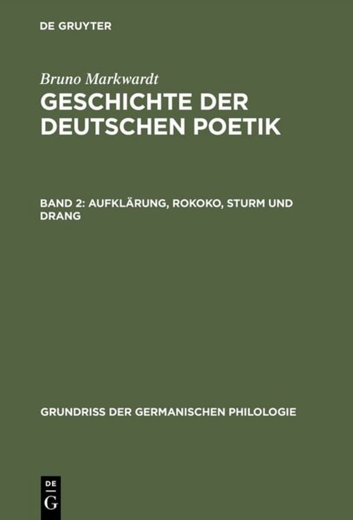 Produktbild: Aufkl&auml;rung, Rokoko, Sturm und Drang
