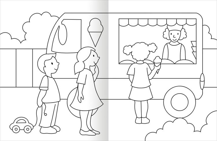 Produktbild: Malbuch Fahrzeuge