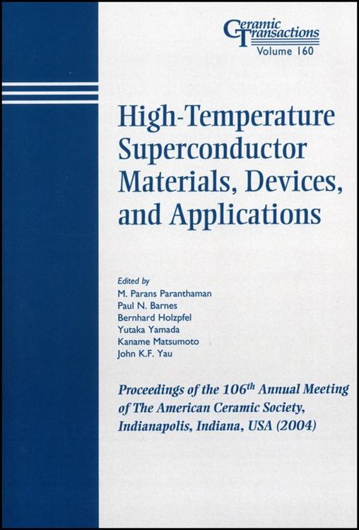 Produktbild: High-Temperature Superconductor Materials, Devices, and Applications