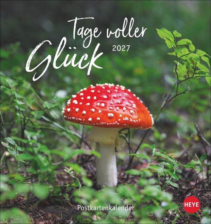 Produktbild: Tage voller Gl&uuml;ck Postkartenkalender 2027