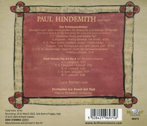 Produktbild: Hindemith:Der Schwanendreher