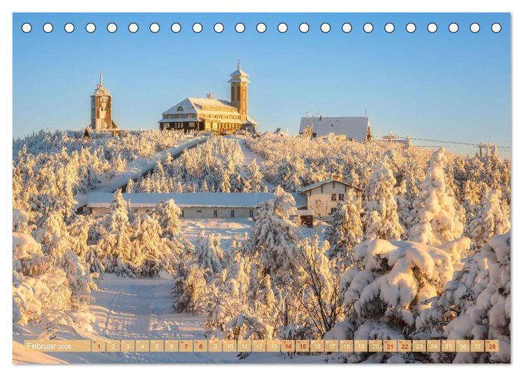 Produktbild: Unterwegs im Erzgebirge - Zwischen Tradition, Kultur und Natur (Tischkalender 2026 DIN A5 quer), CALVENDO Monatskalender