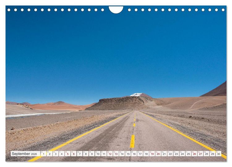 Produktbild: Magie dieses S&uuml;damerikanischen Landes, Chile (Wandkalender 2026 DIN A4 quer), CALVENDO Monatskalender