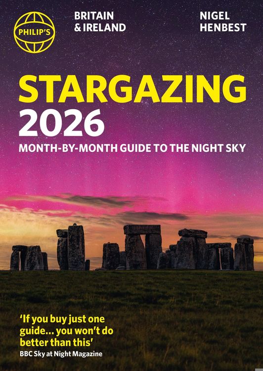 Produktbild: Philip's 2026 Stargazing Month-by-Month Guide to the Night Sky Britain & Ireland