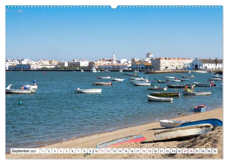 Produktbild: Momente einer Reise - Costa de la Luz (Wandkalender 2027 DIN A2 quer), CALVENDO Monatskalender