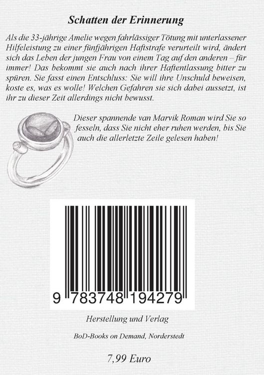 Produktbild: Schatten der Erinnerung