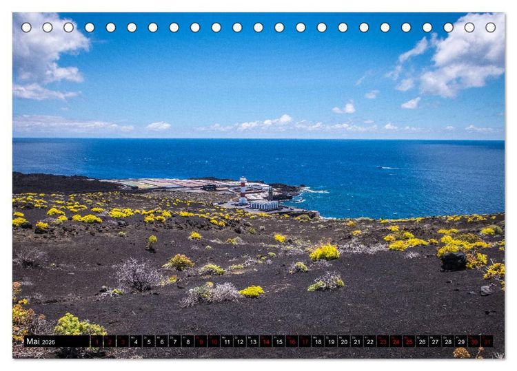 Produktbild: Natur pur erleben auf La Palma (Tischkalender 2026 DIN A5 quer), CALVENDO Monatskalender