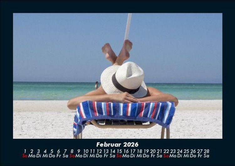 Produktbild: Urlaubsgef&uuml;hle 2026 Fotokalender DIN A5