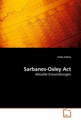 Produktbild: Schinn, E: Sarbanes-Oxley Act