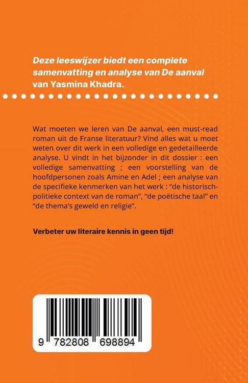 Produktbild: De aanval van Yasmina Khadra (Boekanalyse)