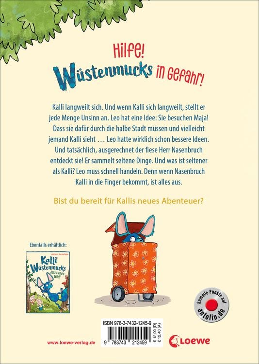 Produktbild: Kalli Wüstenmucks lebt gefährlich (Band 3)