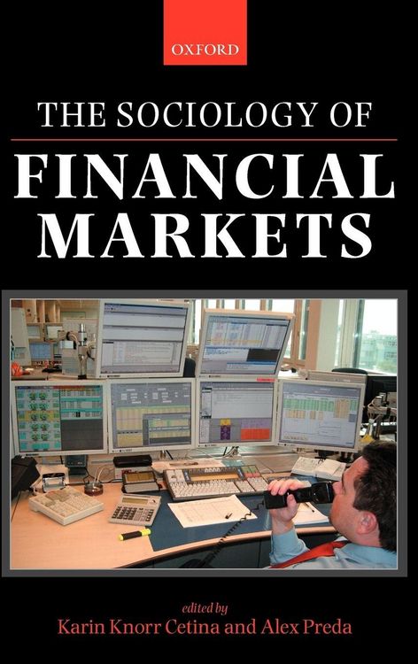 Produktbild: The Sociology of Financial Markets