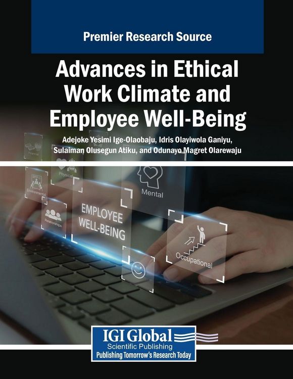 Produktbild: Advances in Ethical Work Climate and Employee Well-Being