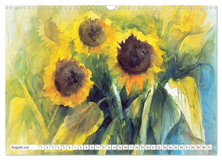 Produktbild: FLOWER MAGIC (Wall Calendar 2026 DIN A3 landscape), CALVENDO 12 Month Wall Calendar