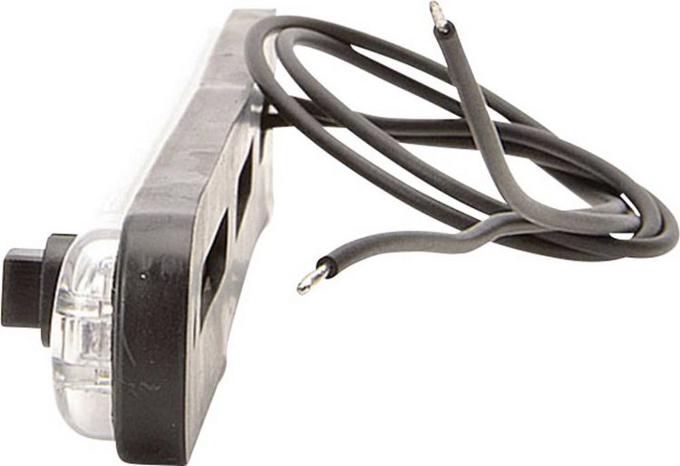 Produktbild: WAS LED Innenraumleuchte 728 SWITCH LW10 LED 12V (B x H x T) 238 x 25 x 10.4mm Schalter