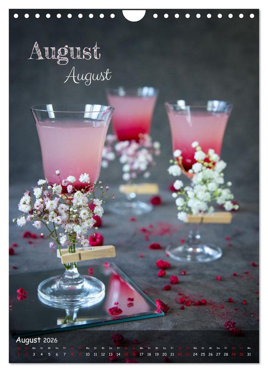 Produktbild: Mix it up - Cocktails (Wandkalender 2026 DIN A4 hoch), CALVENDO Monatskalender