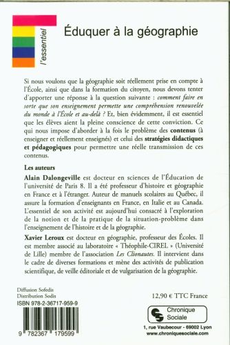 Produktbild: Eduquer &agrave; la g&eacute;ographie