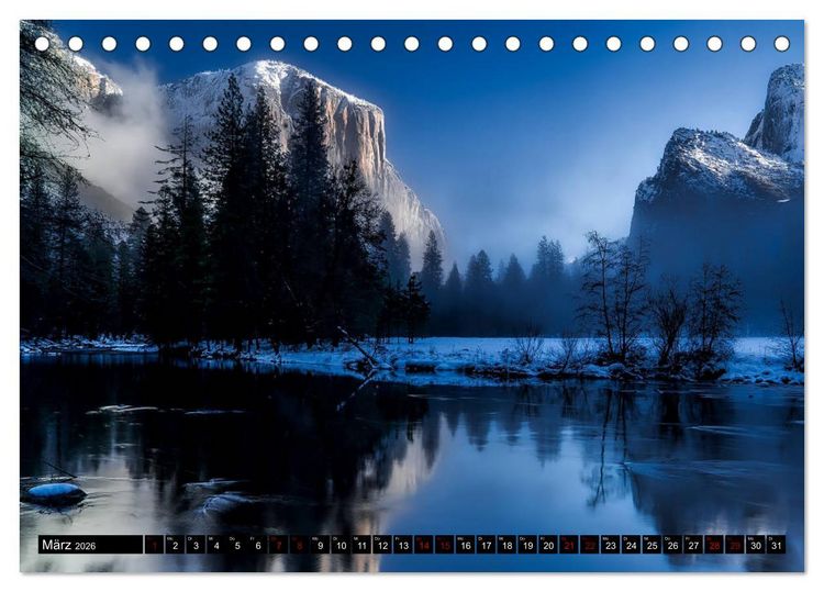 Produktbild: Yellowstone Nationalpark. Tanz auf dem Vulkan (Tischkalender 2026 DIN A5 quer), CALVENDO Monatskalender