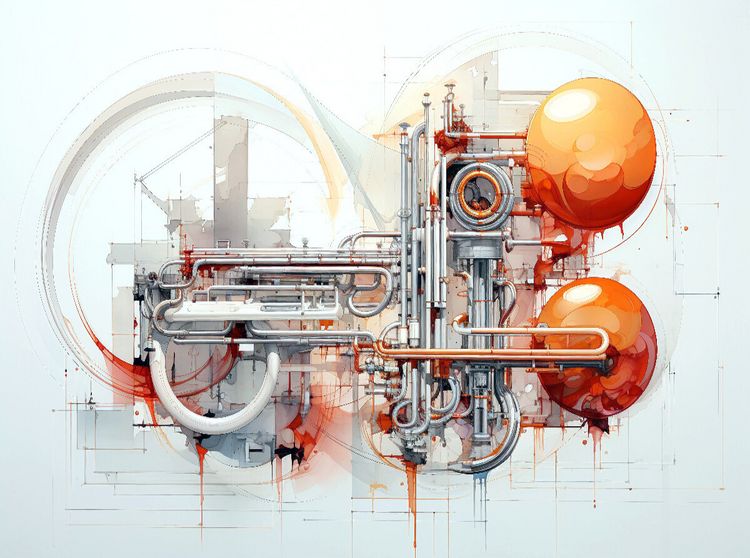 Produktbild: CALVENDO Puzzle Illusion&auml;re Geometrie | 2000 Teile Lege-Gr&ouml;&szlig;e 90x67cm Foto-Puzzle f&uuml;r gl&uuml;ckliche Stunden