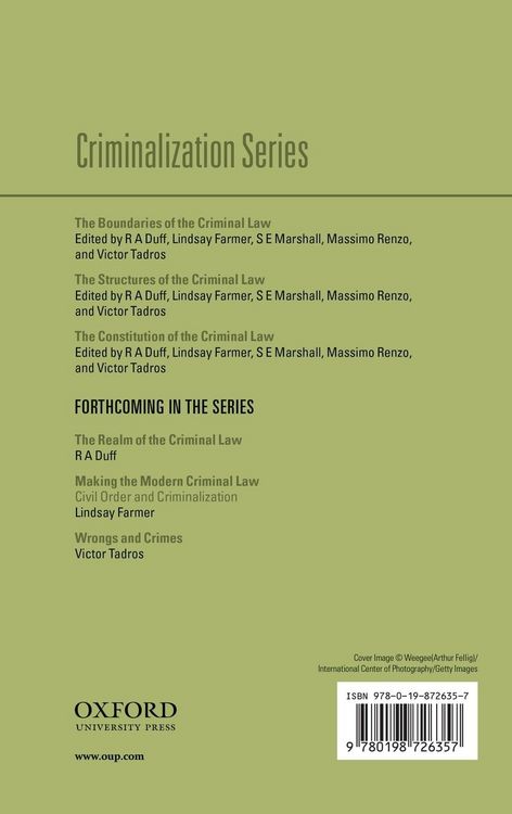 Produktbild: Criminalization