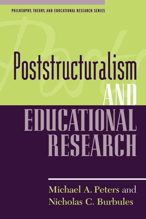Produktbild: Poststructuralism and Educational Research
