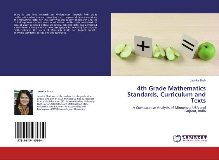 Produktbild: 4th Grade Mathematics Standards, Curriculum and Texts