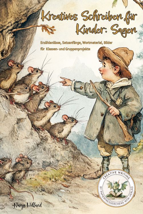 Produktbild: Kreatives Schreiben f&uuml;r Kinder: Sagen