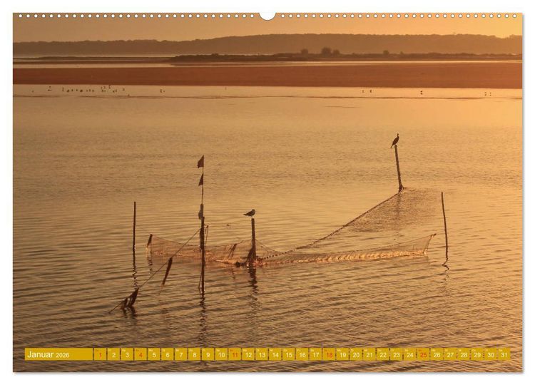 Produktbild: Insel Hiddensee - Stimmungen und Sehns&uuml;chte (Wandkalender 2026 DIN A2 quer), CALVENDO Monatskalender