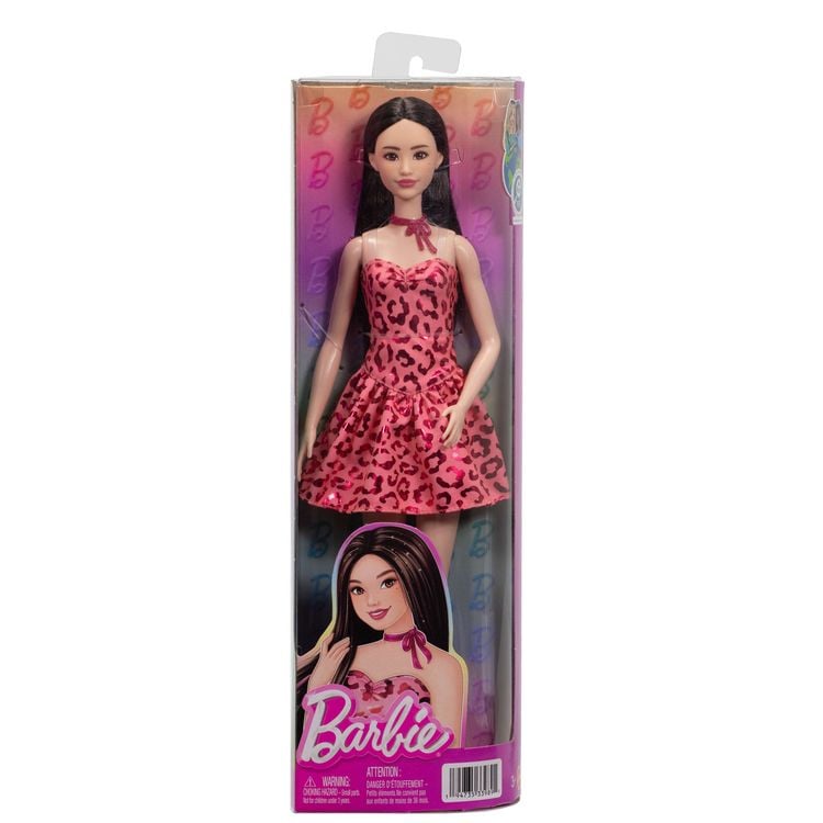 Produktbild: Barbie Fashionista mit pinkem Leo Outfit