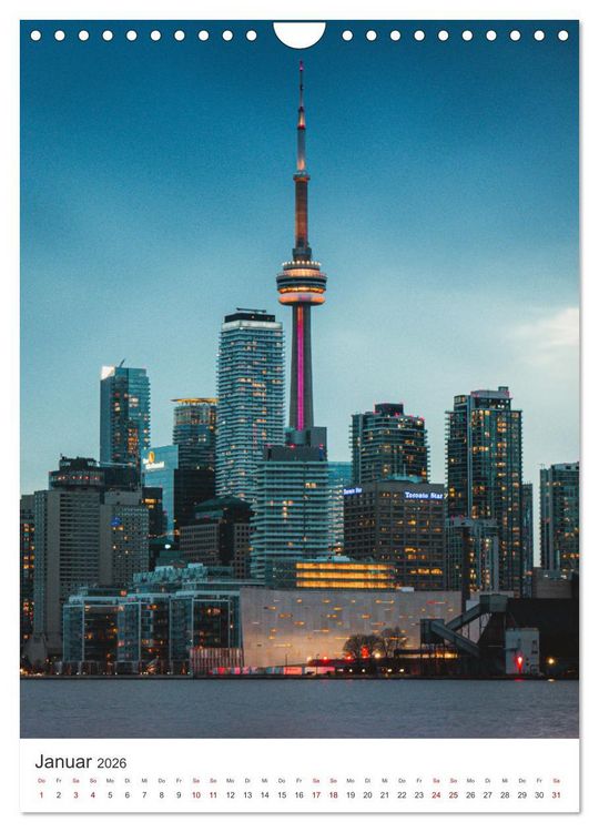 Produktbild: Kanada - Das wundersch&ouml;ne Land im Norden. (Wandkalender 2026 DIN A4 hoch), CALVENDO Monatskalender