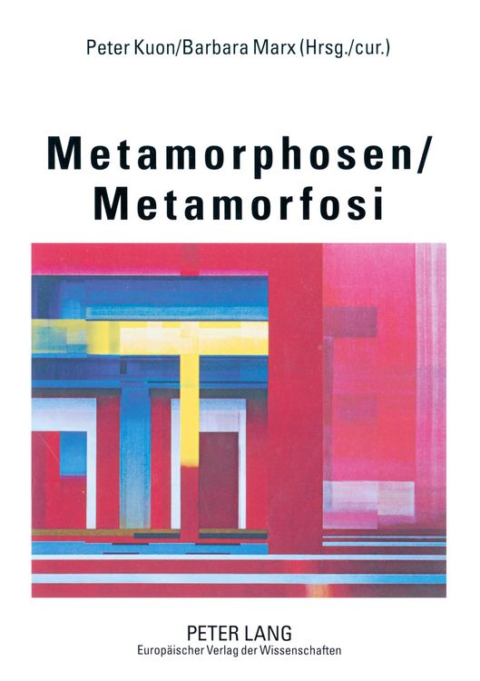 Produktbild: Metamorphosen- Metamorfosi