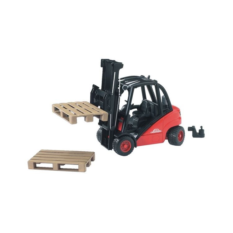 Produktbild: Bruder - Linde-Stapler mit Transportpallette