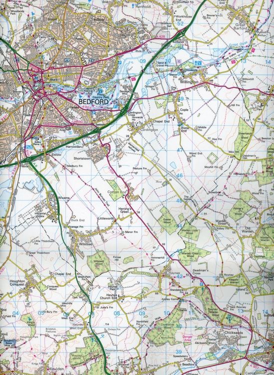 Produktbild: Bedford, Huntingdon, St. Neots & Biggleswade