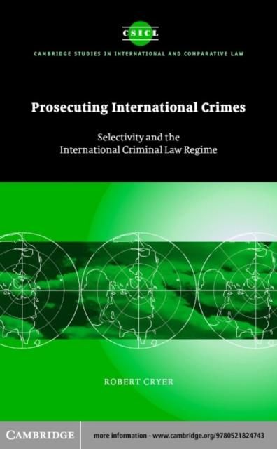 Produktbild: Prosecuting International Crimes