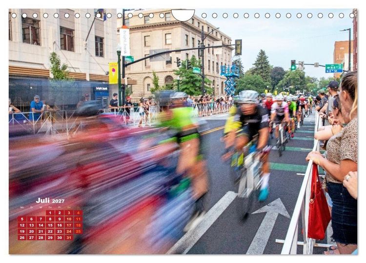 Produktbild: Triathlon: Mit Leidenschaft zur pers&ouml;nlichen Bestzeit (Wandkalender 2027 DIN A4 quer), CALVENDO Monatskalender