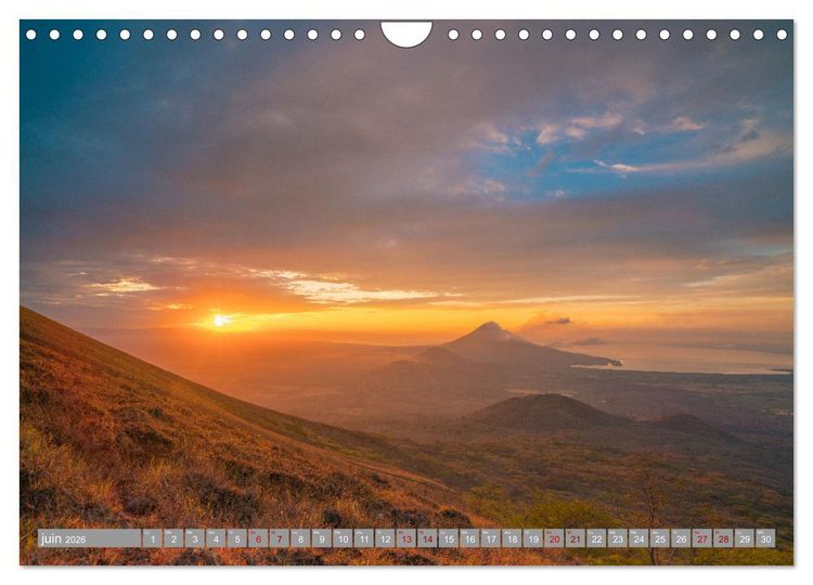 Produktbild: Am&eacute;rique Centrale - Des paysages fantastique du Panama au Guatemala (Calendrier mural 2026 DIN A4 vertical), CALVENDO calendrier mensuel