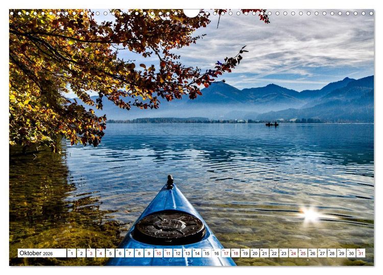 Produktbild: Kajaktour am Wolfgangsee (Wandkalender 2026 DIN A3 quer), CALVENDO Monatskalender