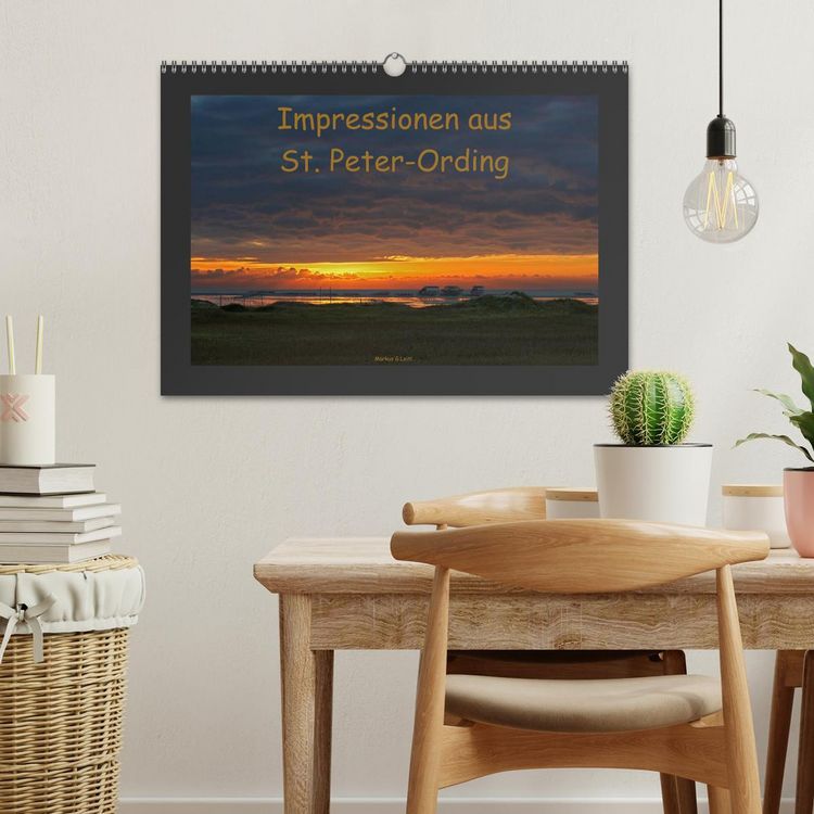 Produktbild: Impressionen aus St. Peter-Ording (Wandkalender 2025 DIN A3 quer), CALVENDO Monatskalender