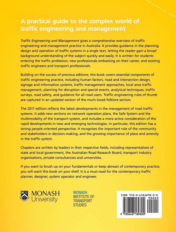 Produktbild: Traffic Engineering and Management, 7th Edition
