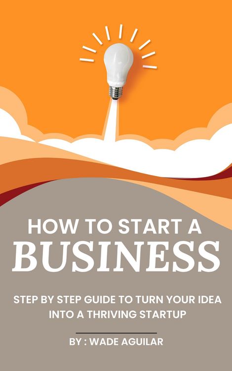 Produktbild: How To Start A Business - Step By Step Guide To Turn Your Idea Into A Thriving Startup